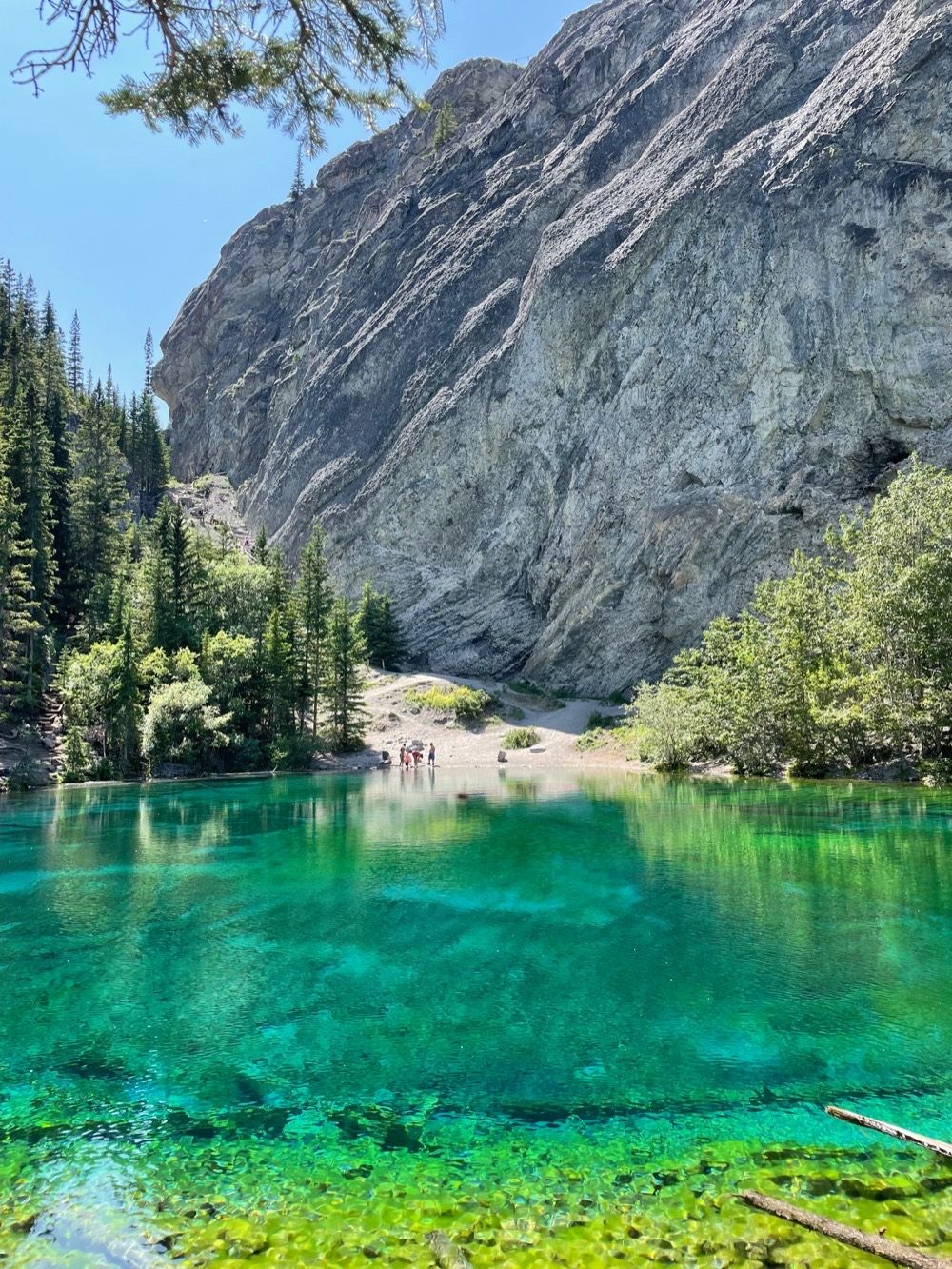 Turquoise Grassi Lakes above Canmore in the Bow Valley — Banff Journey Canmore day hike