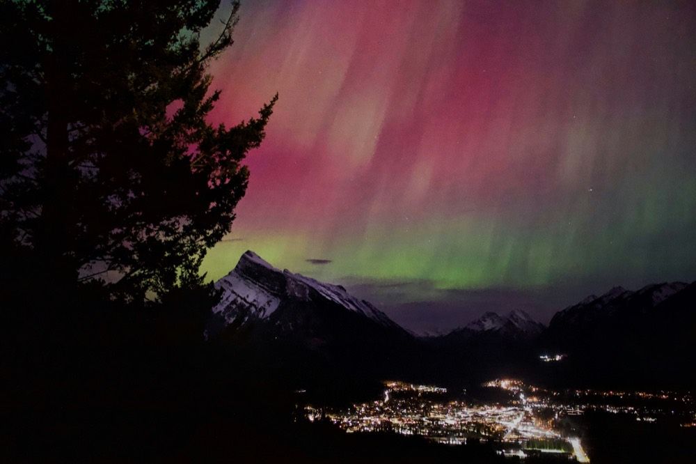 Milky Way over the Canadian Rockies inside Banff National Park — Banff Journey stargazing tour