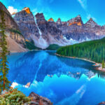 Moraine lake sunrise